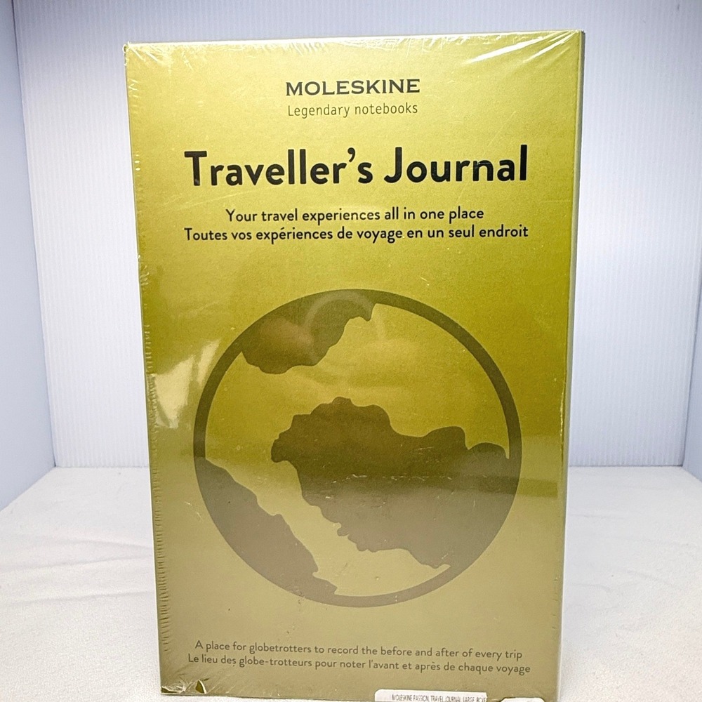 Moleskine Traveller's Journal Large Green New Sealed Passion Journal